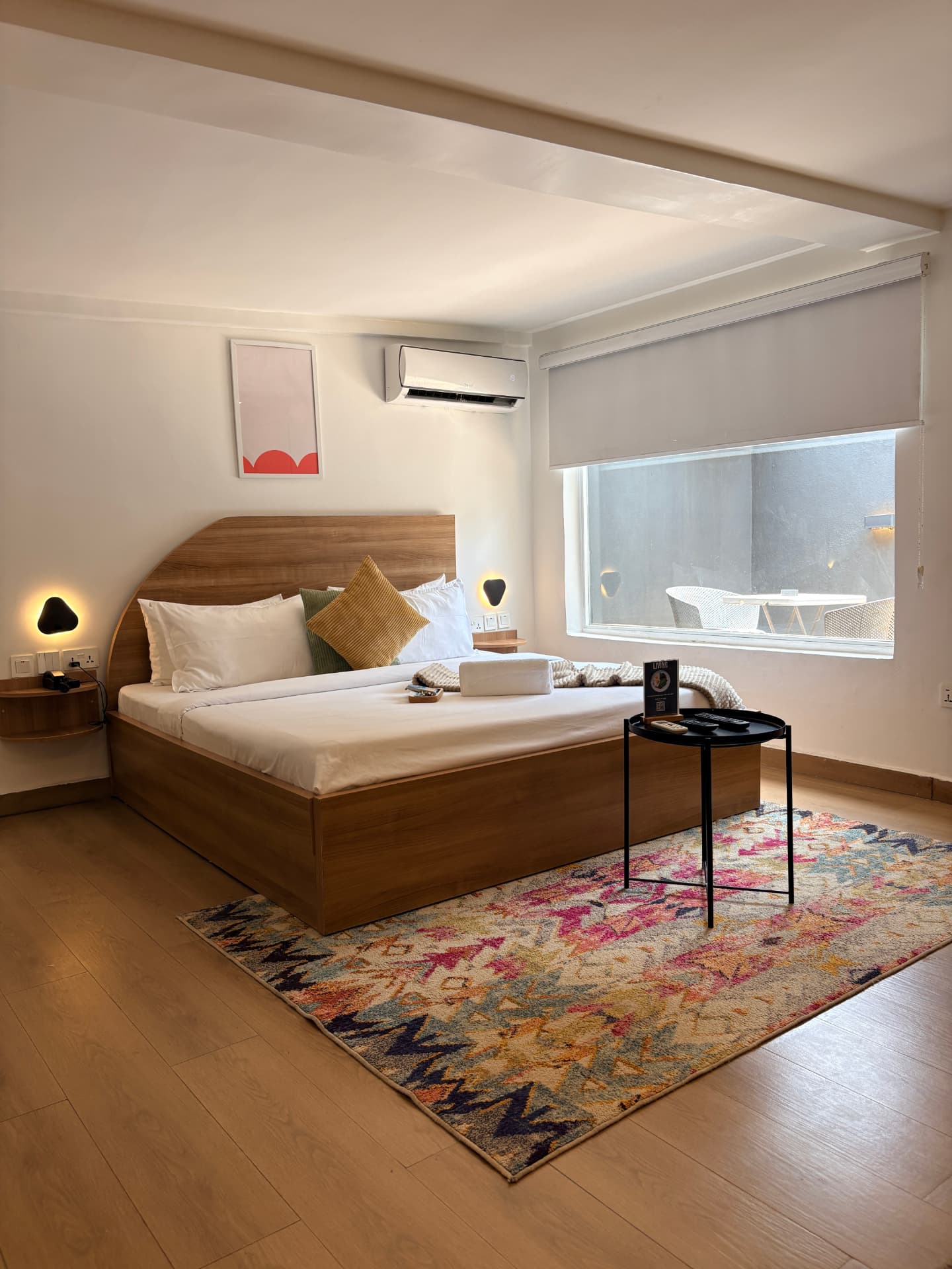 YellowDoor Hotels room interior