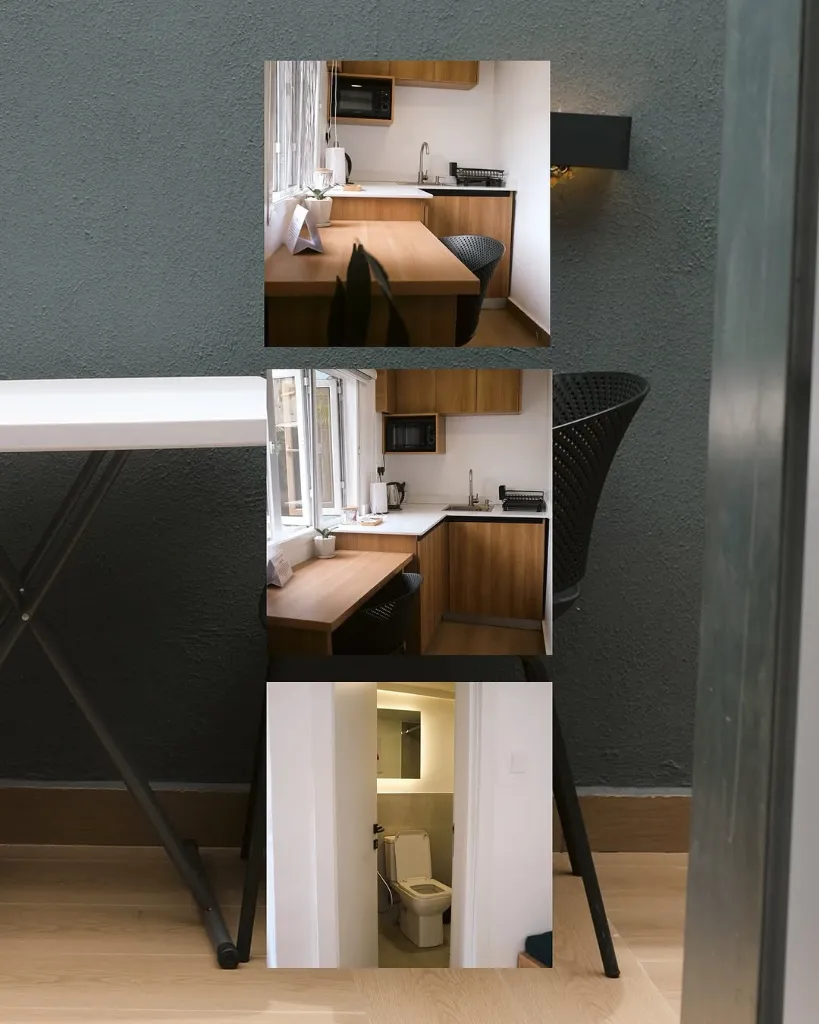 Nova Premium Studio sit-out area and room view.webp