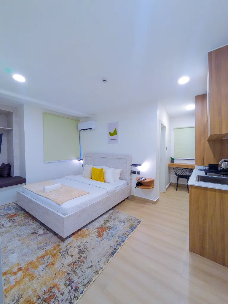 Room 104 Bedroom view.webp