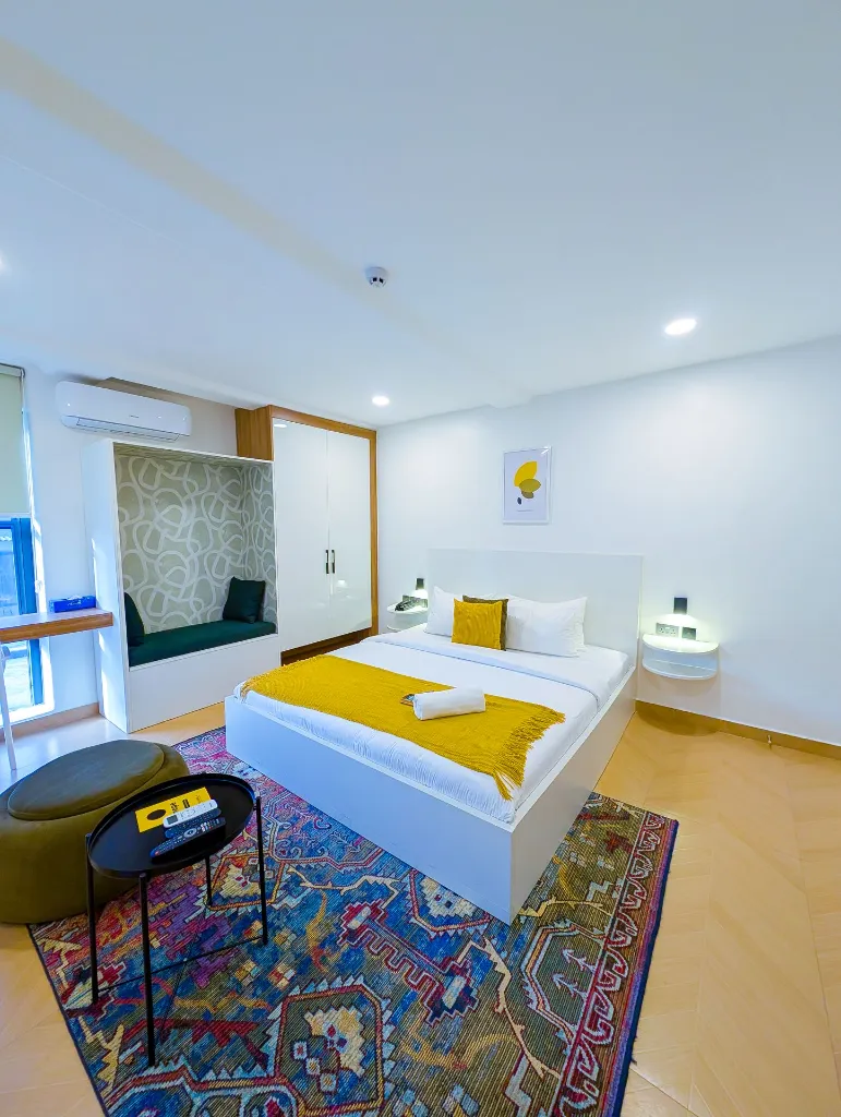 Room 205 Bedroom and Cozy Nook view.webp