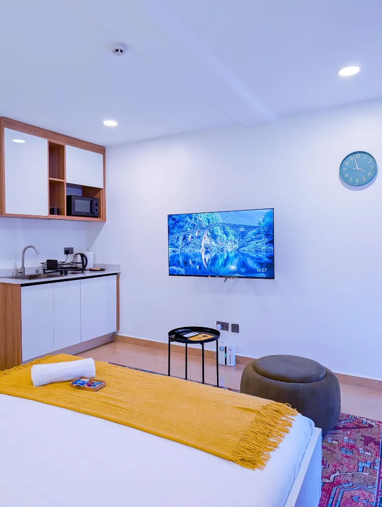 Room 205 Kitchenette view.webp