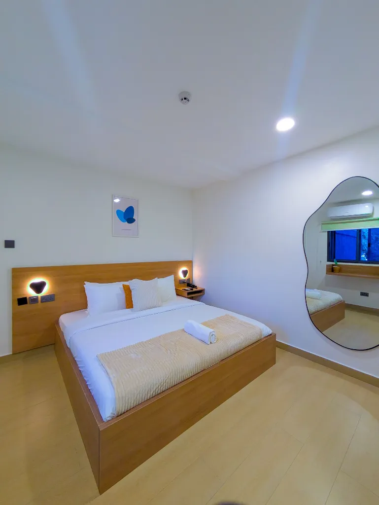 Room 206 Bedroom view.webp