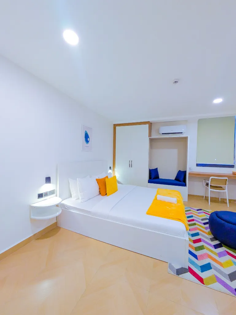 Room 102 Bedroom view.webp